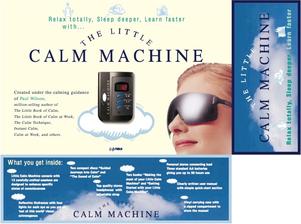 Little Calm Machine front of box